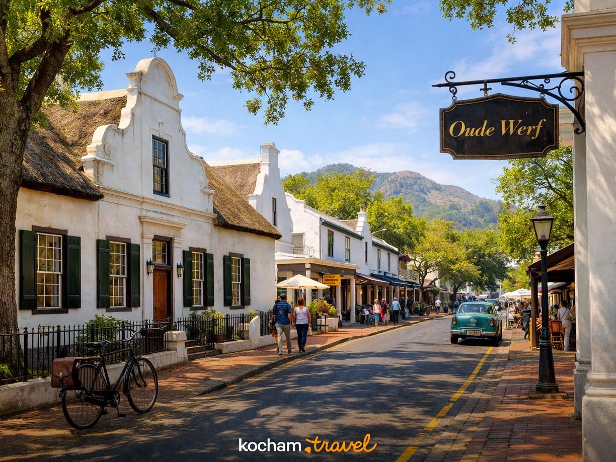 Dzień 1: Historyczne serce Stellenbosch i akademicki duch w Stellenbosch