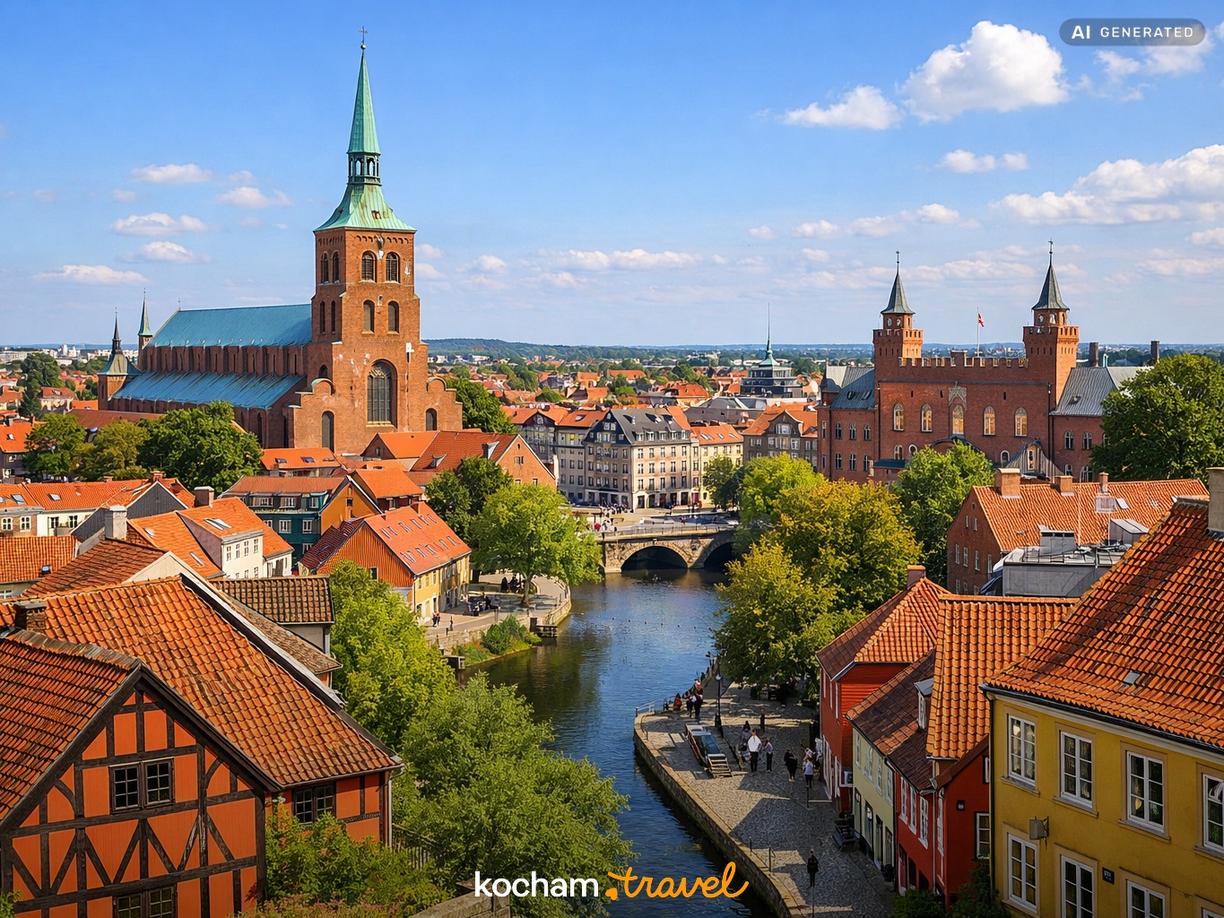 Dlaczego warto wybrać Odense na budżetową podróż? w Odense