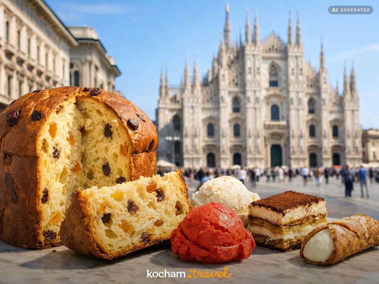 Słodki Mediolan – desery, lody i panettone w Mediolan