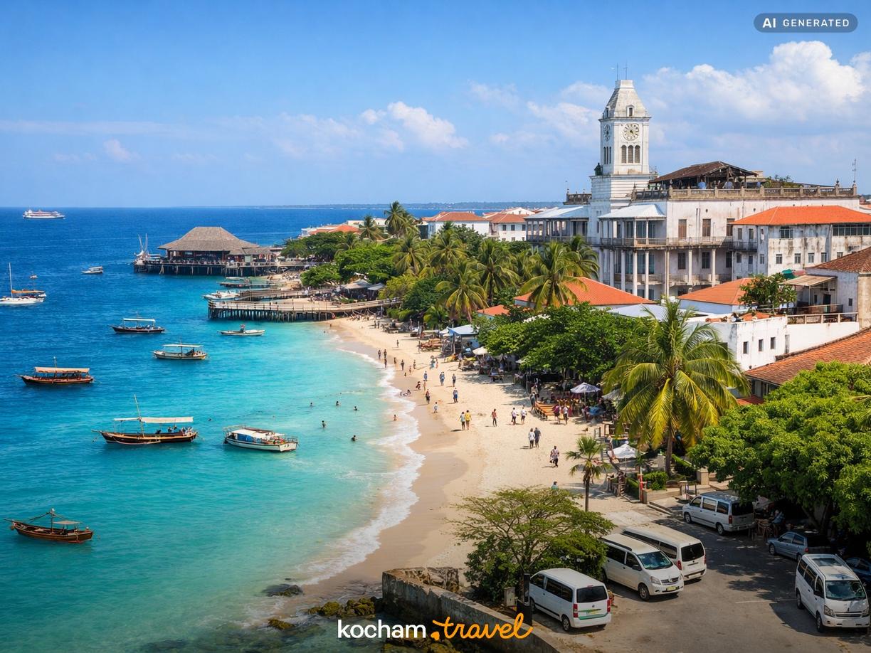 Koszty pobytu w Stone Town – Noclegi i transport w Stone Town