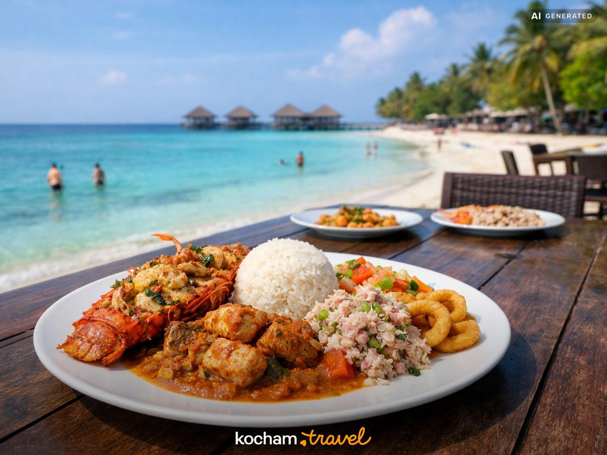 Ile kosztuje jedzenie i atrakcje na Hulhumale? w Hulhumale