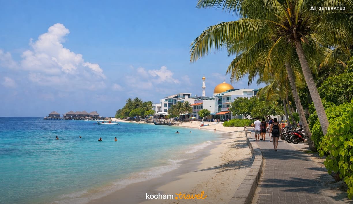 Ilustracja do tematu: Malediwy. Ile kosztuje internet mobilny na Hulhumale? Ceny kart SIM i pakietów danych dla turystów