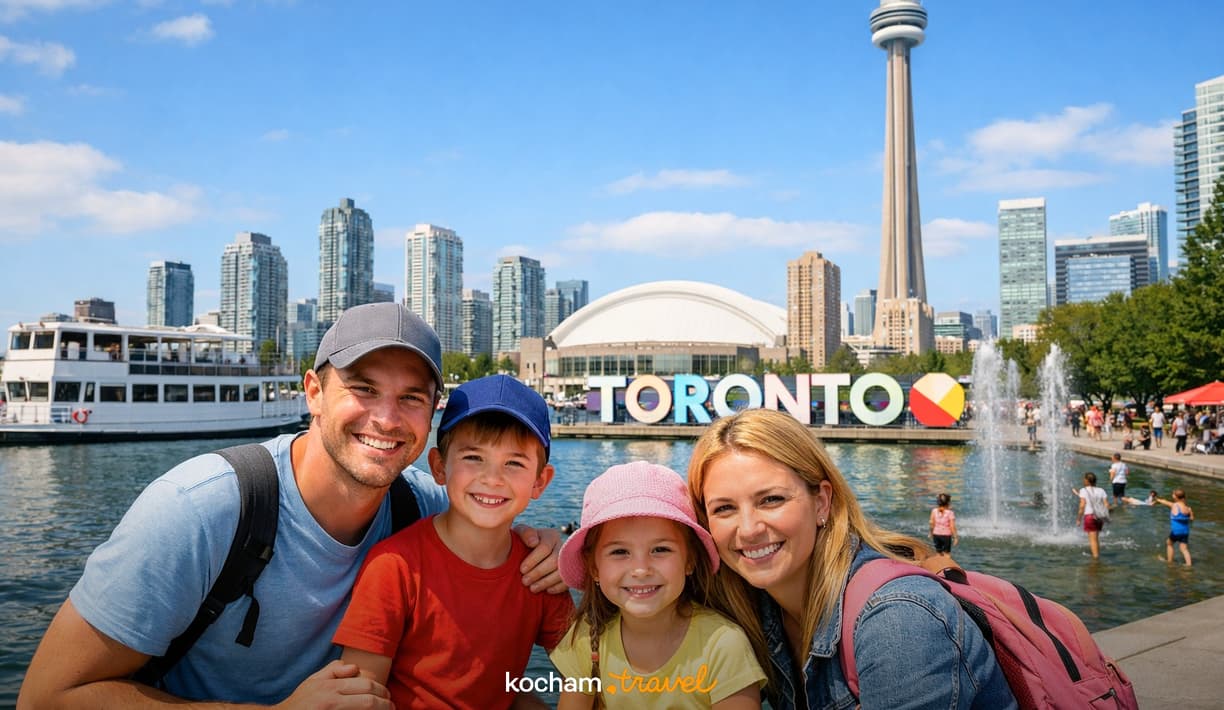 Ilustracja do tematu: Gdzie samolotem na urlop: Toronto w Kanadzie z dziećmi – atrakcje i porady dla całej rodziny.