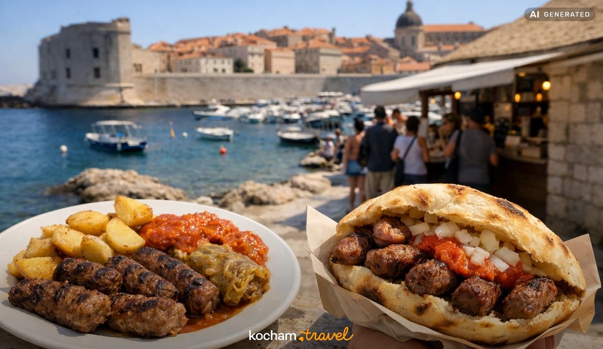 Ilustracja do tematu: Dubrownik: gdzie zjeść — lokalne klasyki i street food?