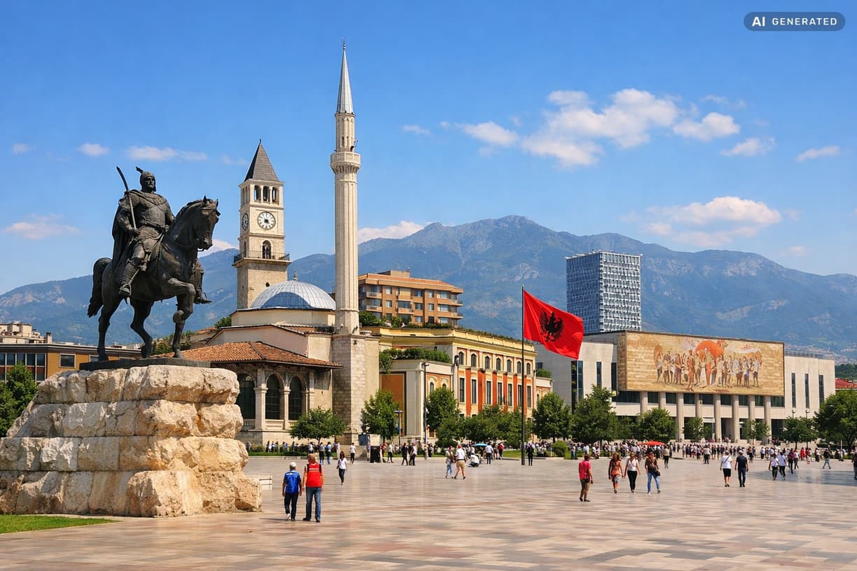 Szukasz idealnej trasy po Bałkanach? w Albania