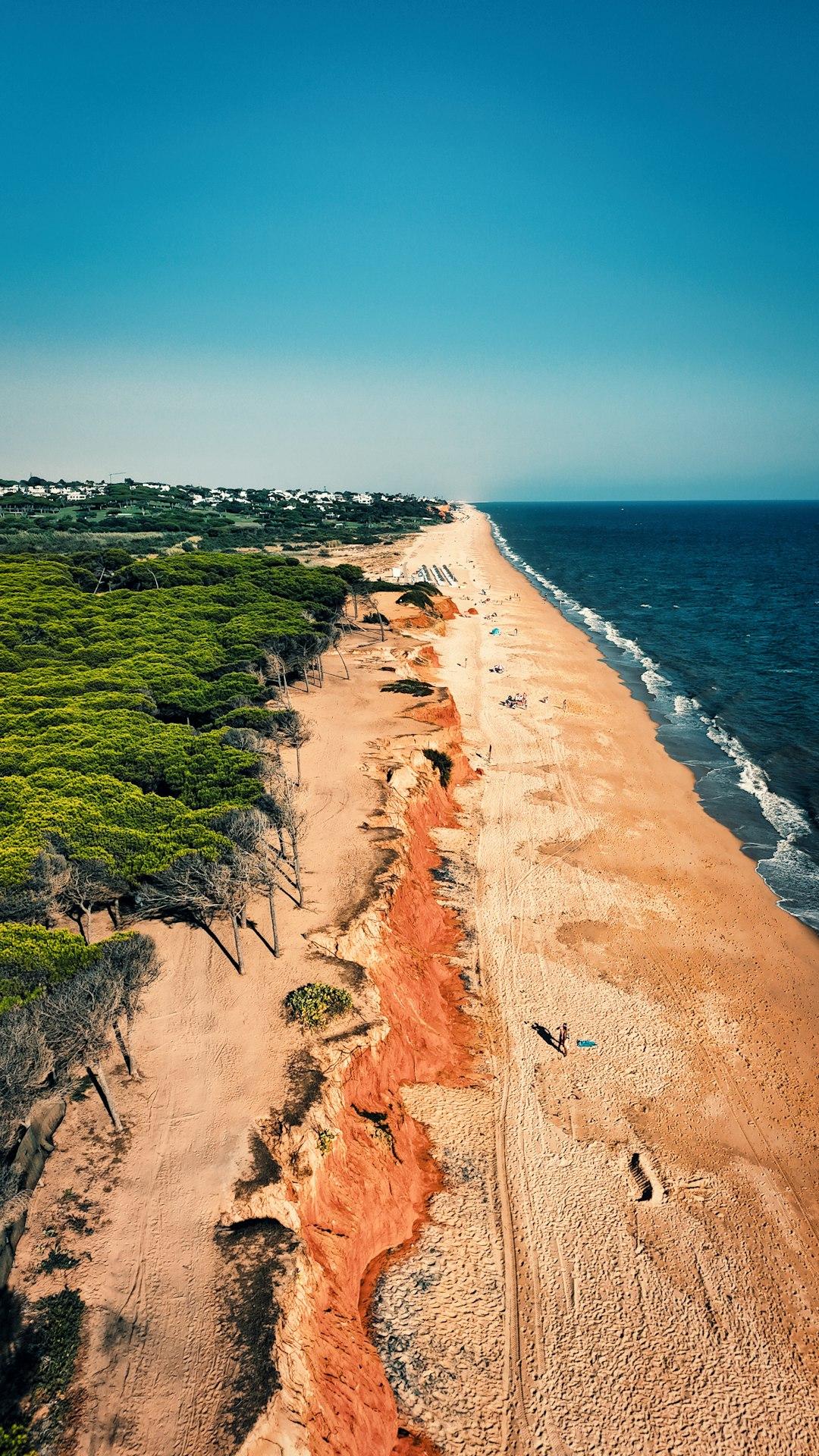 Piękna plaża w Algarve