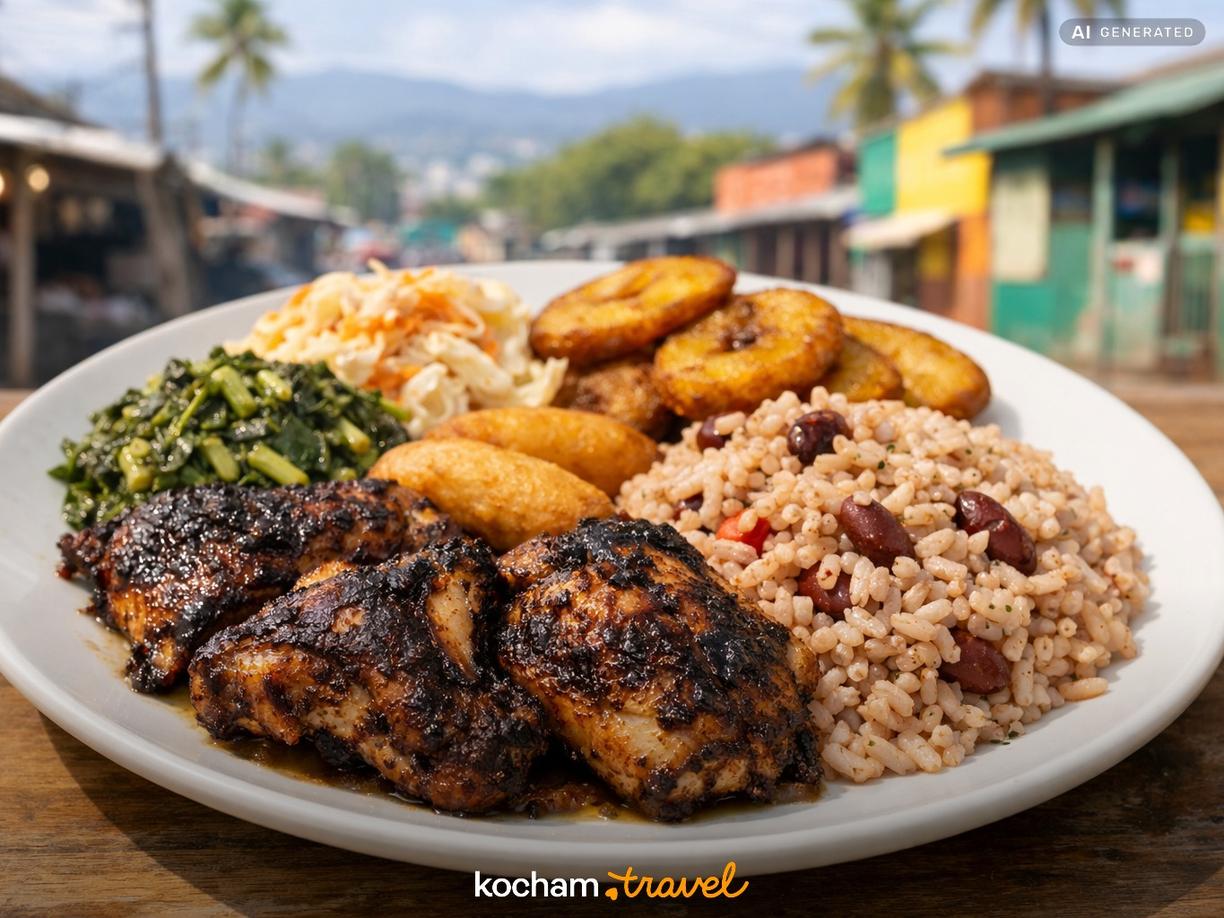 Z czym podawać jerk chicken? Klasyczne dodatki w Kingston