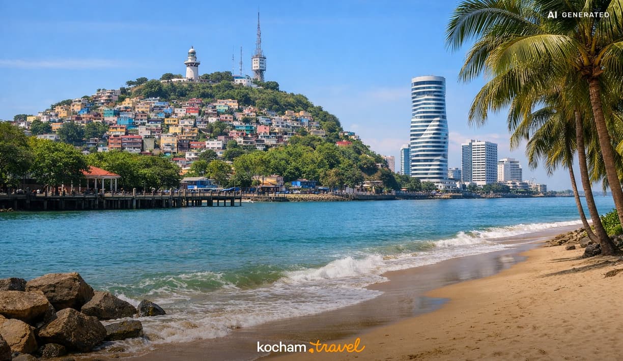 Ilustracja do tematu: Gotowy pomysł na wakacje zimą w Ekwadorze z pobytem w Guayaquil