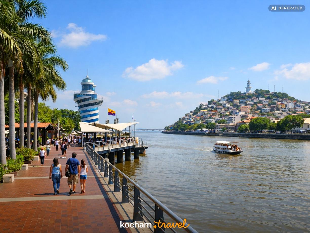 Wybór idealnego terminu na wakacje w Guayaquil w Guayaquil
