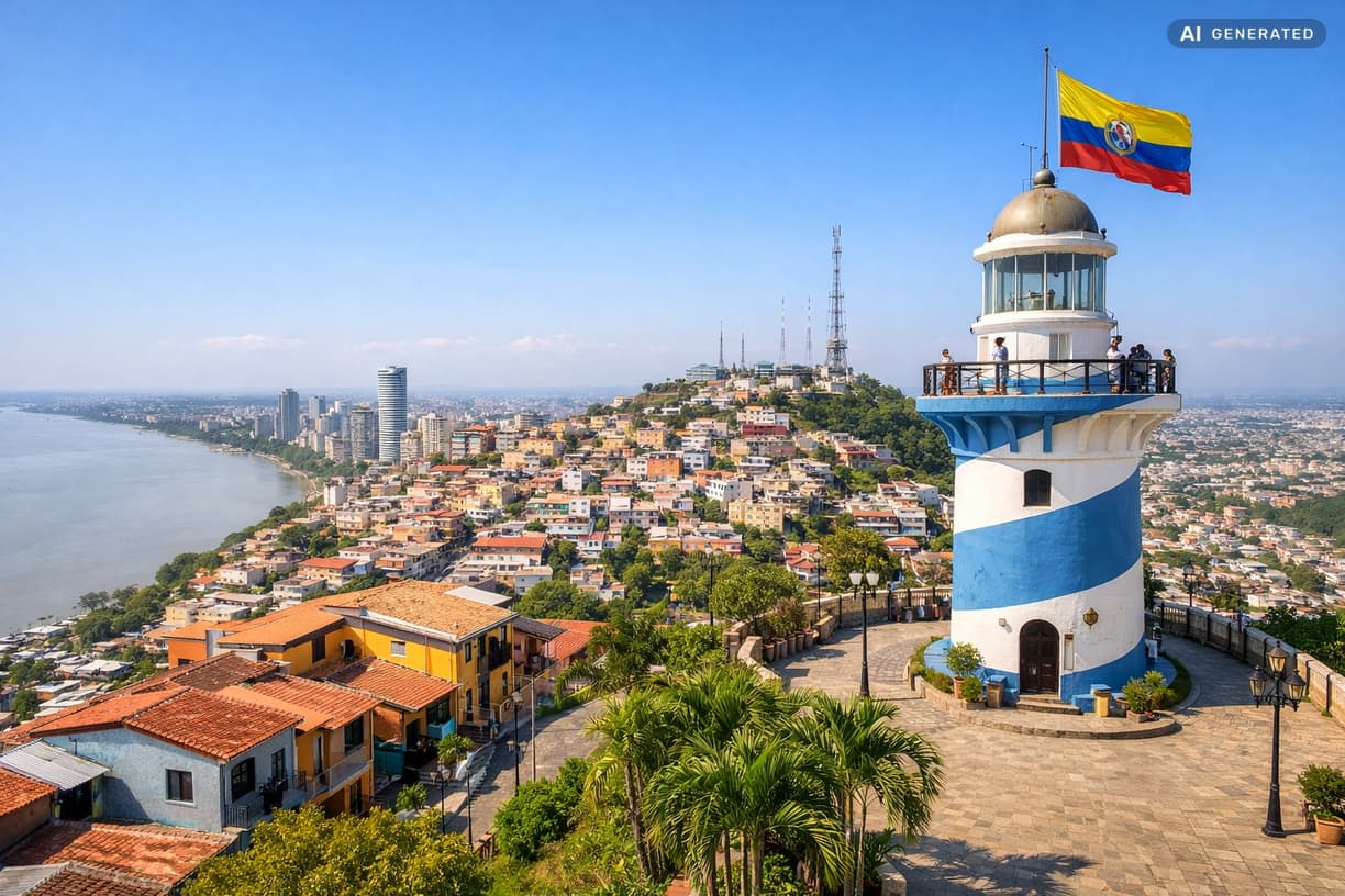 Potrzebujesz pomocy w zaplanowaniu trasy po Ekwadorze? w Guayaquil