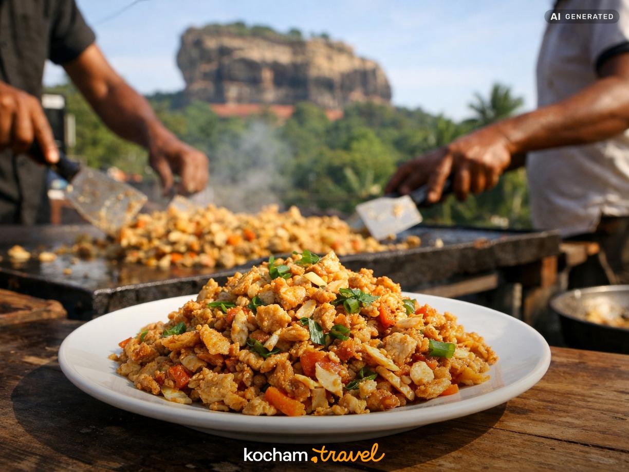 Kottu Roti – Symfonia smaków i dźwięków w Sigiriya
