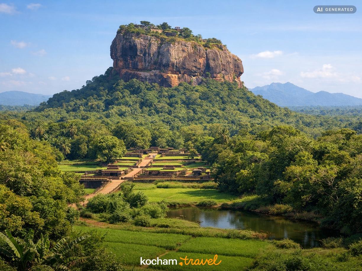 Sigiriya i jej kulinarny krajobraz w Sigiriya