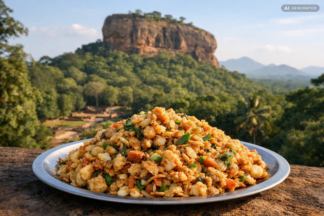 Odkryj kulinarną stronę Sri Lanki w Sigiriya