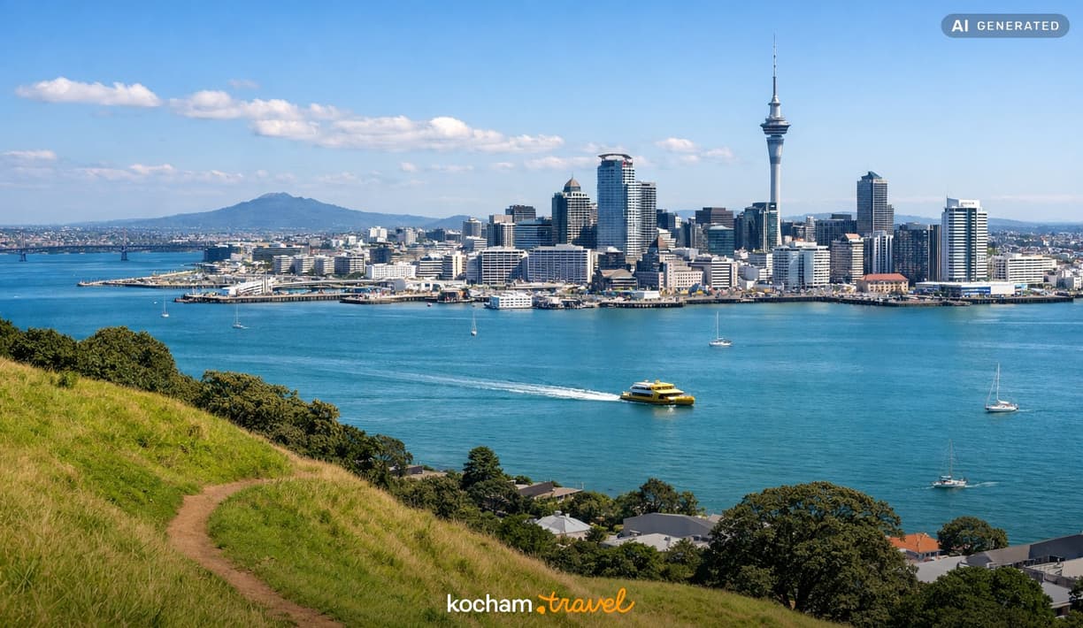 Ilustracja do tematu: Gotowy plan zwiedzania: Auckland, Nowa Zelandia - 3 dni