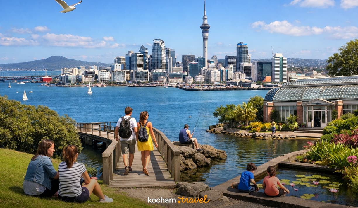 Ilustracja do tematu: Nowa Zelandia. Auckland za darmo: 10 atrakcji i miejsc, za które nie zapłacisz ani grosza.