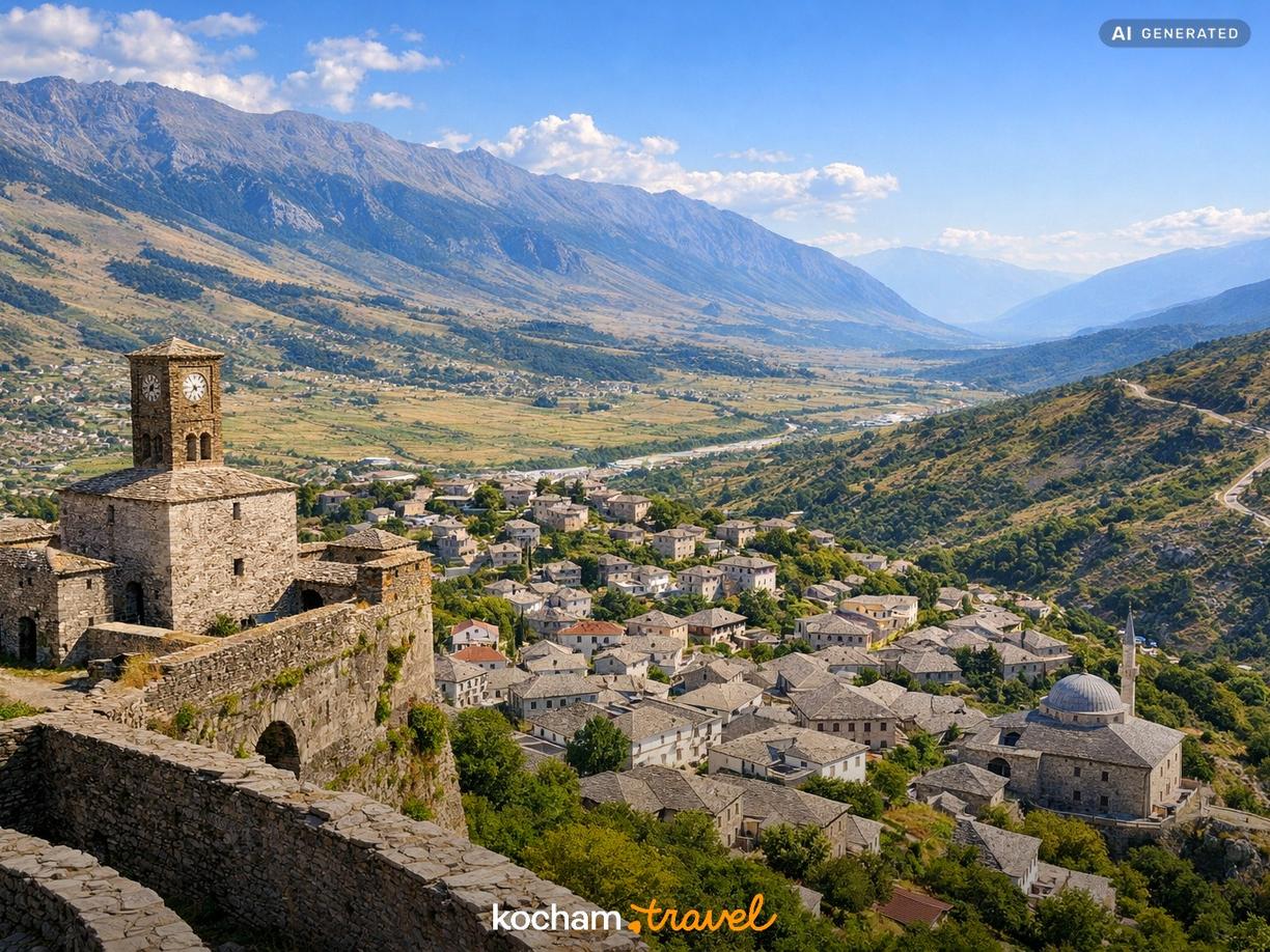 Dzień 3 – Gjirokastra i droga do nadmorskiej Sarandy w Himara