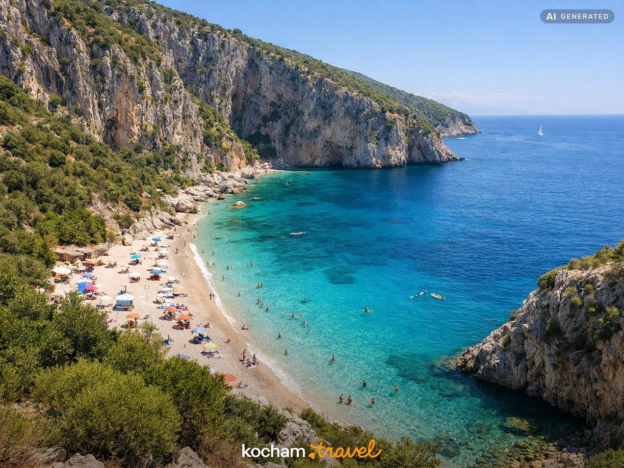 Dzień 5 – Relaks na Riwierze: plaże Gjipe, Jale i Llamani w Himara