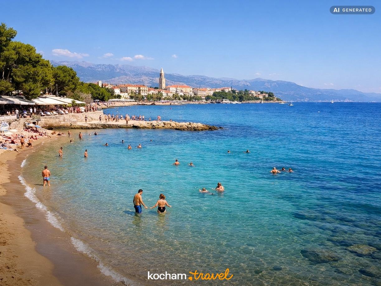 Bačvice i Firule - Relaks nad morzem w Split