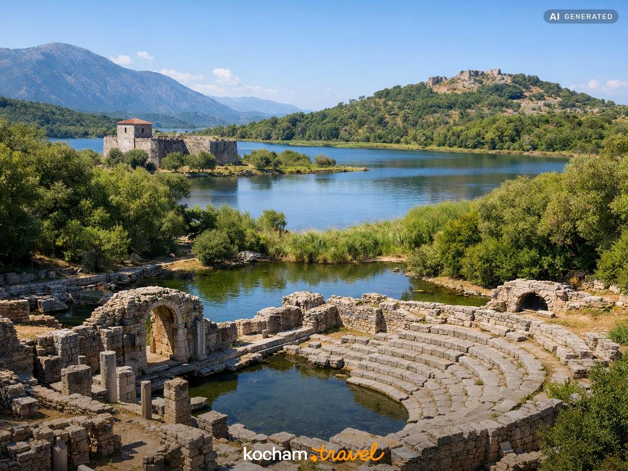 Park Narodowy Butrint – natura i historia w Ksamil