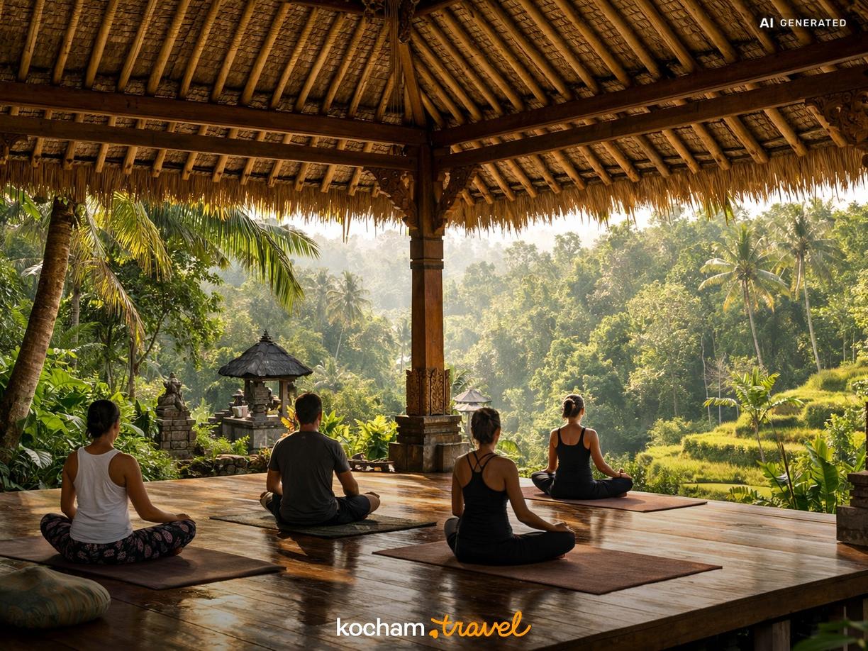 Najlepsze ośrodki jogi i medytacji w Ubud i okolicach w Ubud