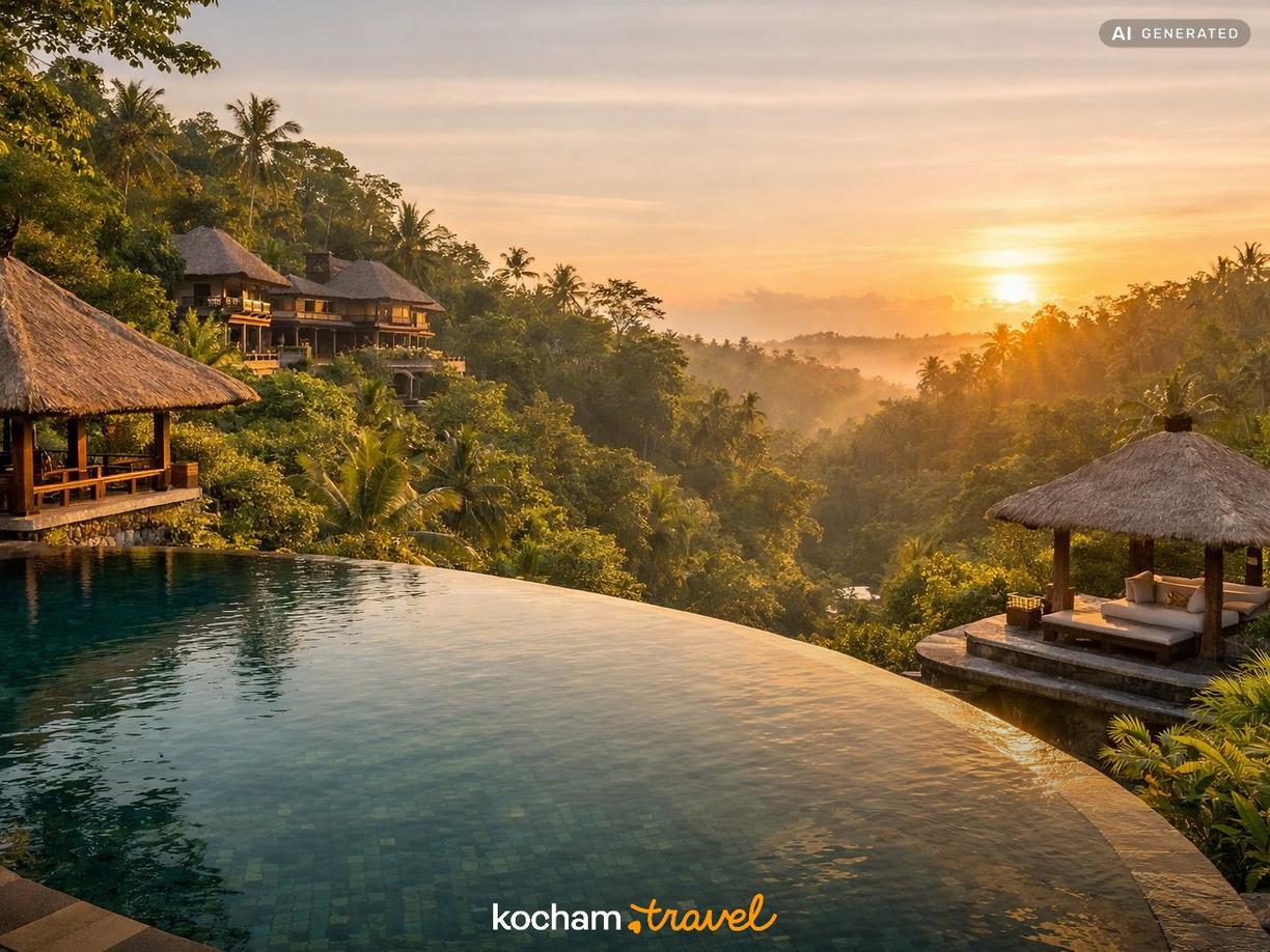 Luksusowe hotele w dżungli: Gdzie szukać wyciszenia? w Ubud