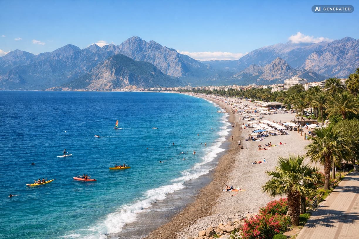 Szukasz idealnego planu na aktywny urlop? w Antalya