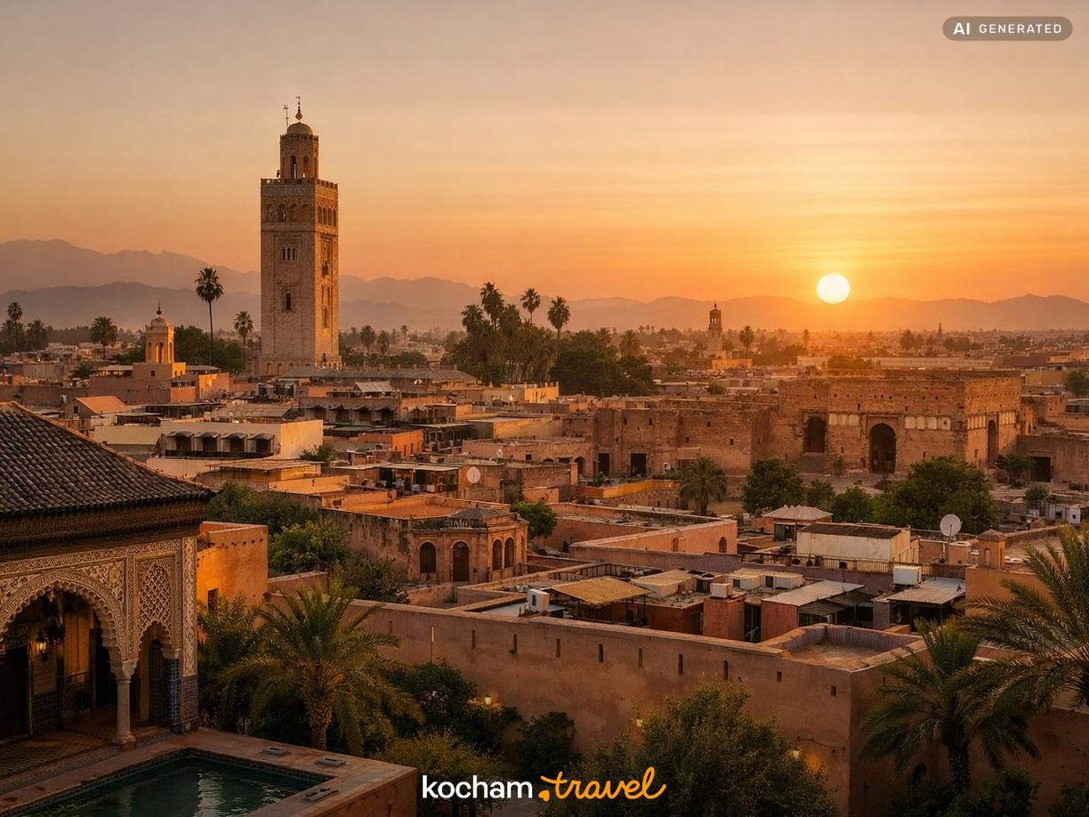 Dlaczego warto zaplanować pałacowy urlop w Marrakeszu? w Marrakesz