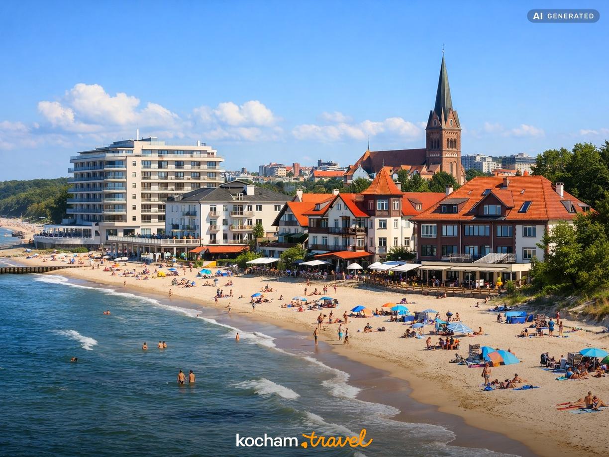 Koszty zakwaterowania na polskim wybrzeżu i w miastach w Polska