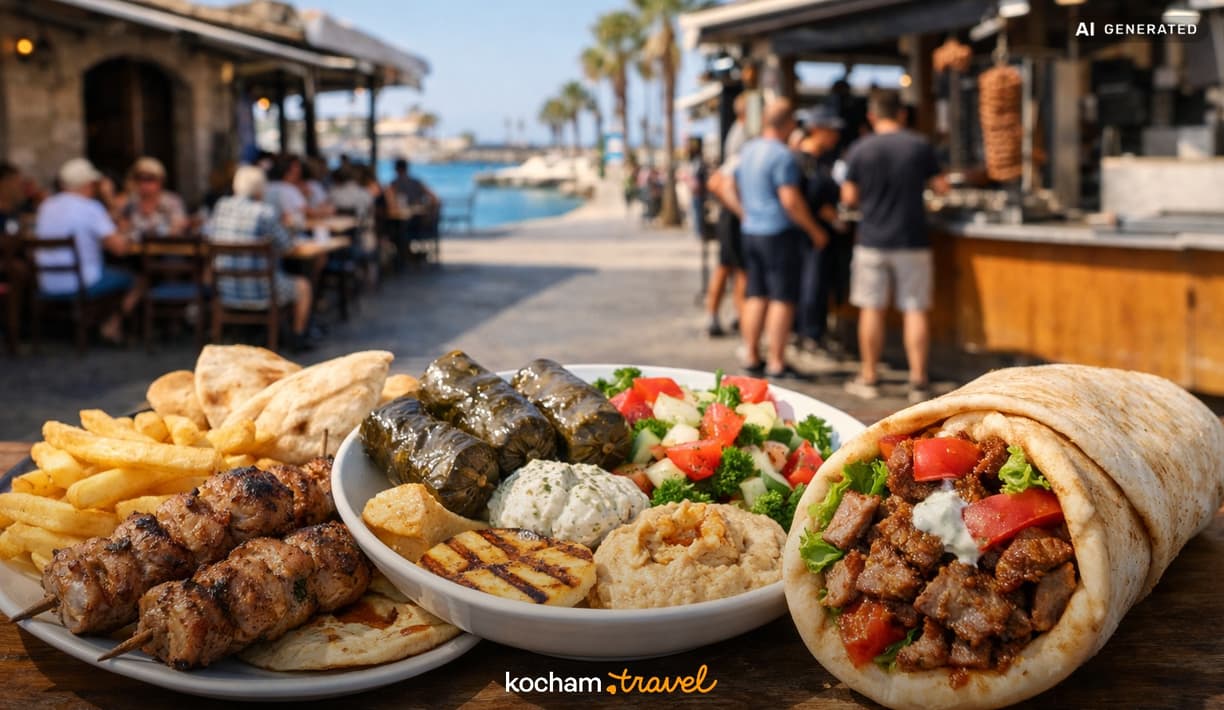 Ilustracja do tematu: Cypr. Pafos: gdzie zjeść — lokalne klasyki i street food?