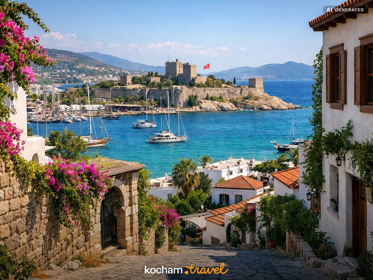 Dzień 1: Serce Bodrum – Historia i klimatyczne uliczki w Bodrum