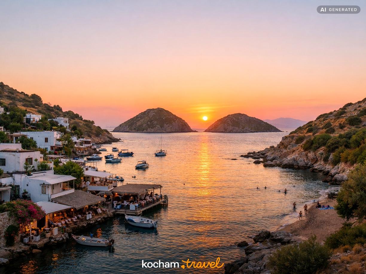 Dzień 3: Półwysep Bodrum – Lokalne życie i ukryte plaże w Bodrum
