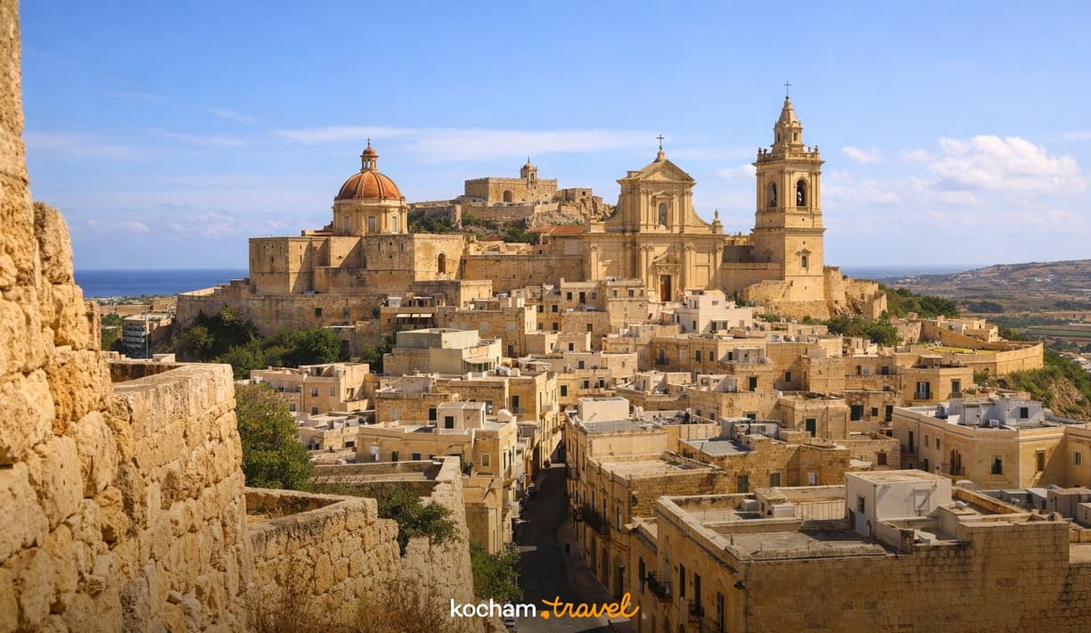 Ilustracja do tematu: Gotowy plan zwiedzania: Victoria, Malta - 3 dni