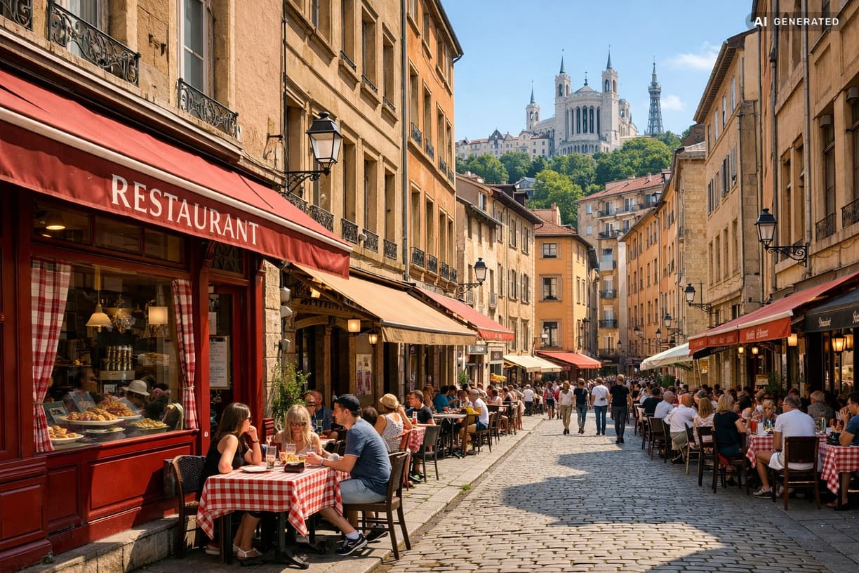 Szukasz idealnej restauracji w Lyonie? w Lyon