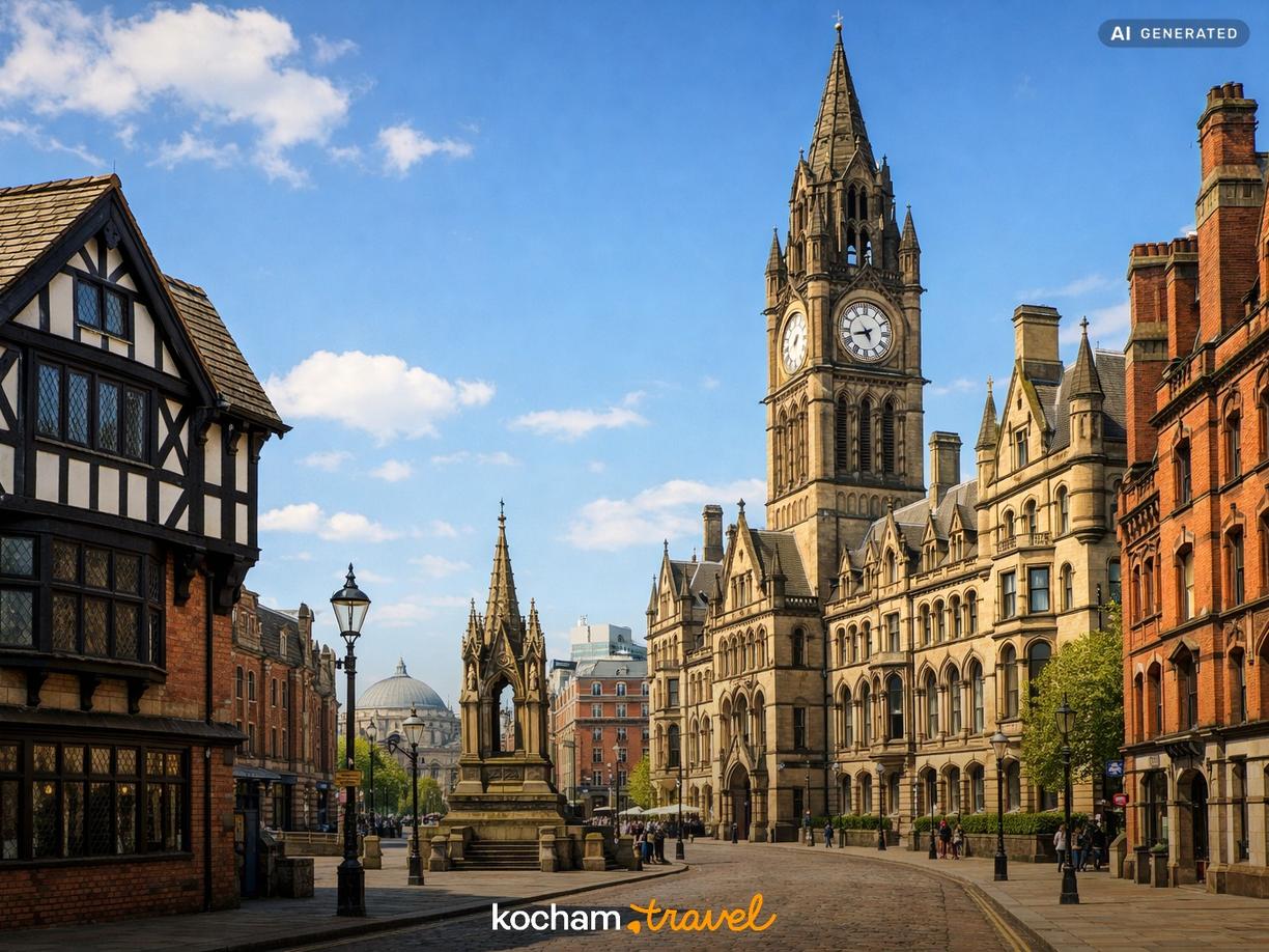 Historyczne Serce Miasta i Architektura w Manchester