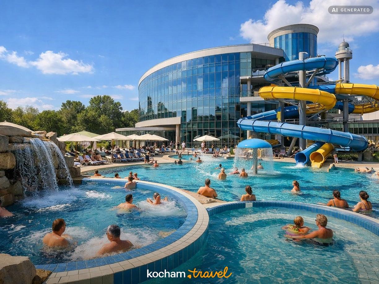 Napfényfürdő Aquapolis – słoneczne termy i wodna rozrywka w Szeged