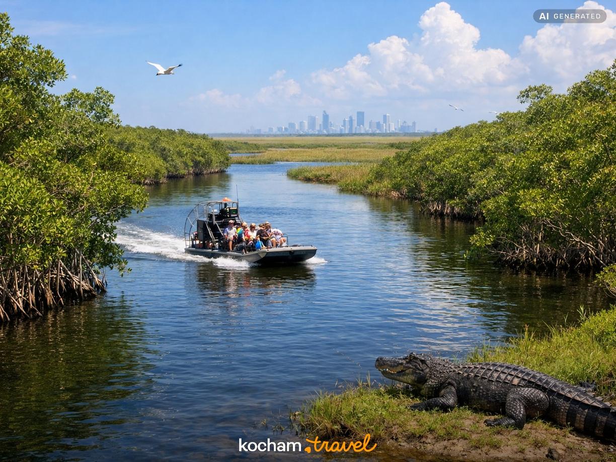 Dlaczego warto odwiedzić Park Narodowy Everglades? w Miami
