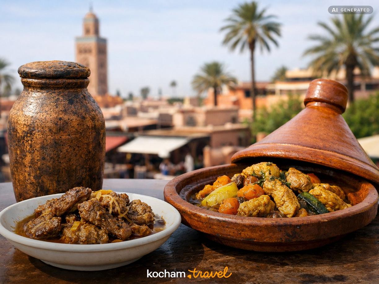 Tanjia a klasyczny tadżin – najważniejsze różnice w Marrakesz