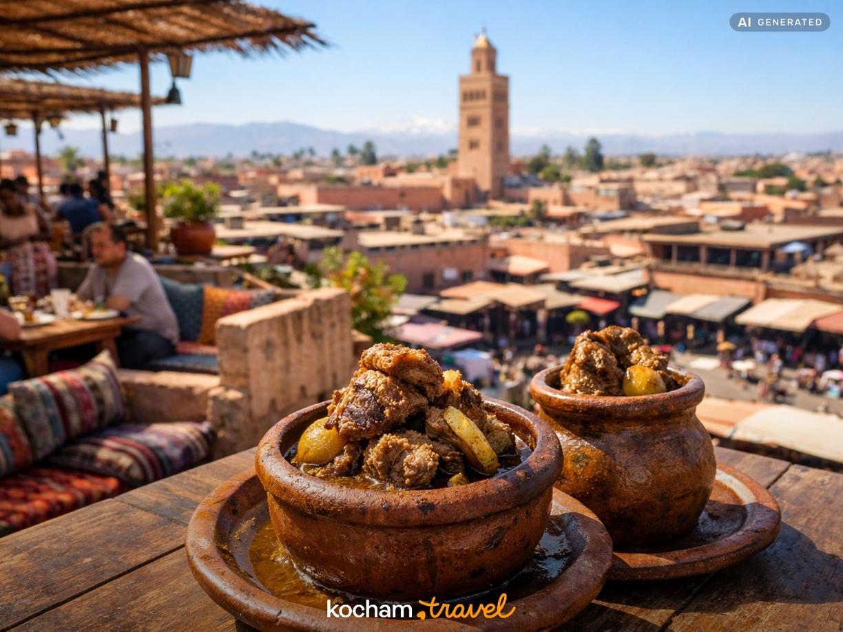 Gdzie zjeść najlepszą tanjię i ile to kosztuje? w Marrakesz