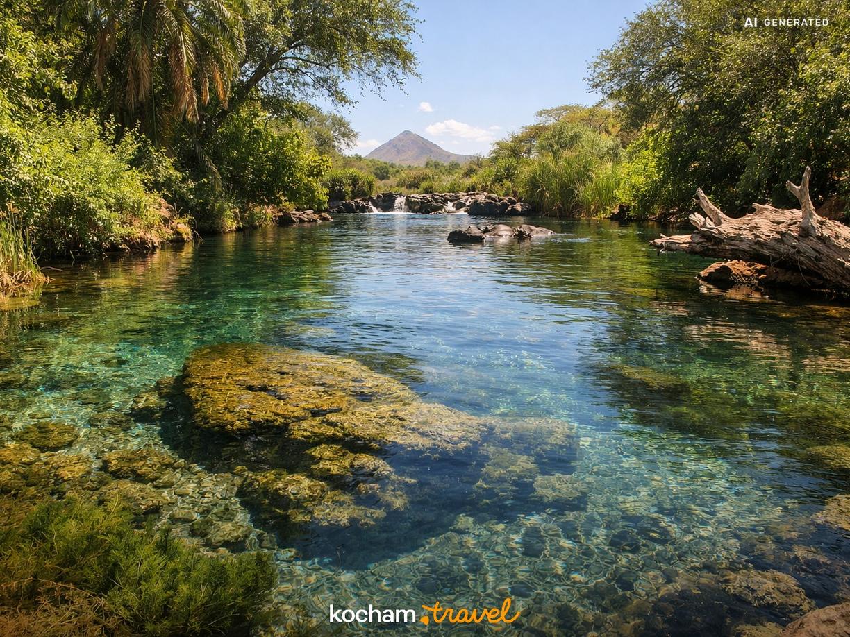 Dzień 2: Geologiczne cuda i dzika natura Tsavo West w Diani Beach