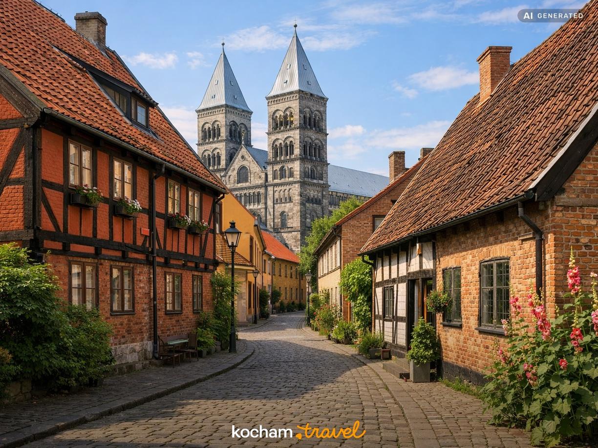 Historyczne Centrum (Kulturkvadranten) - Serce Średniowiecznego Lund w Lund