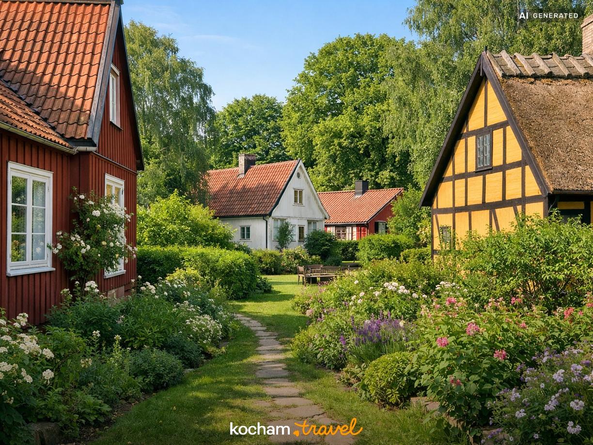Spokojna Dzielnica Järnåkra i Nilstorp - Zielone Serce Lund w Lund