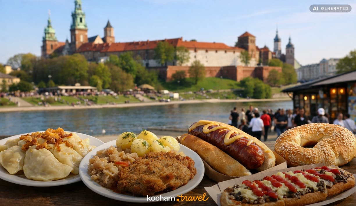 Ilustracja do tematu: Kraków: gdzie zjeść — lokalne klasyki i street food?