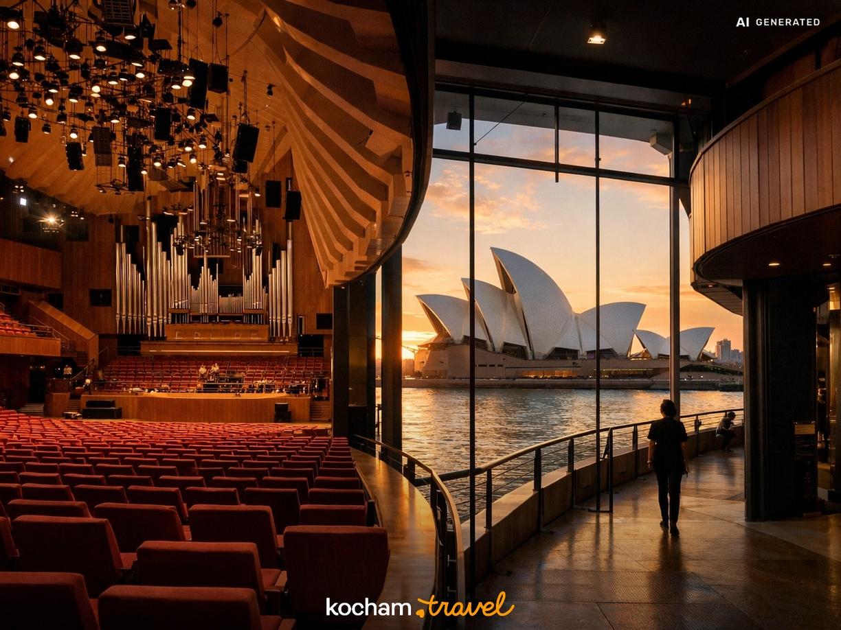 Wnętrza i akustyka – co kryje się w środku w Sydney