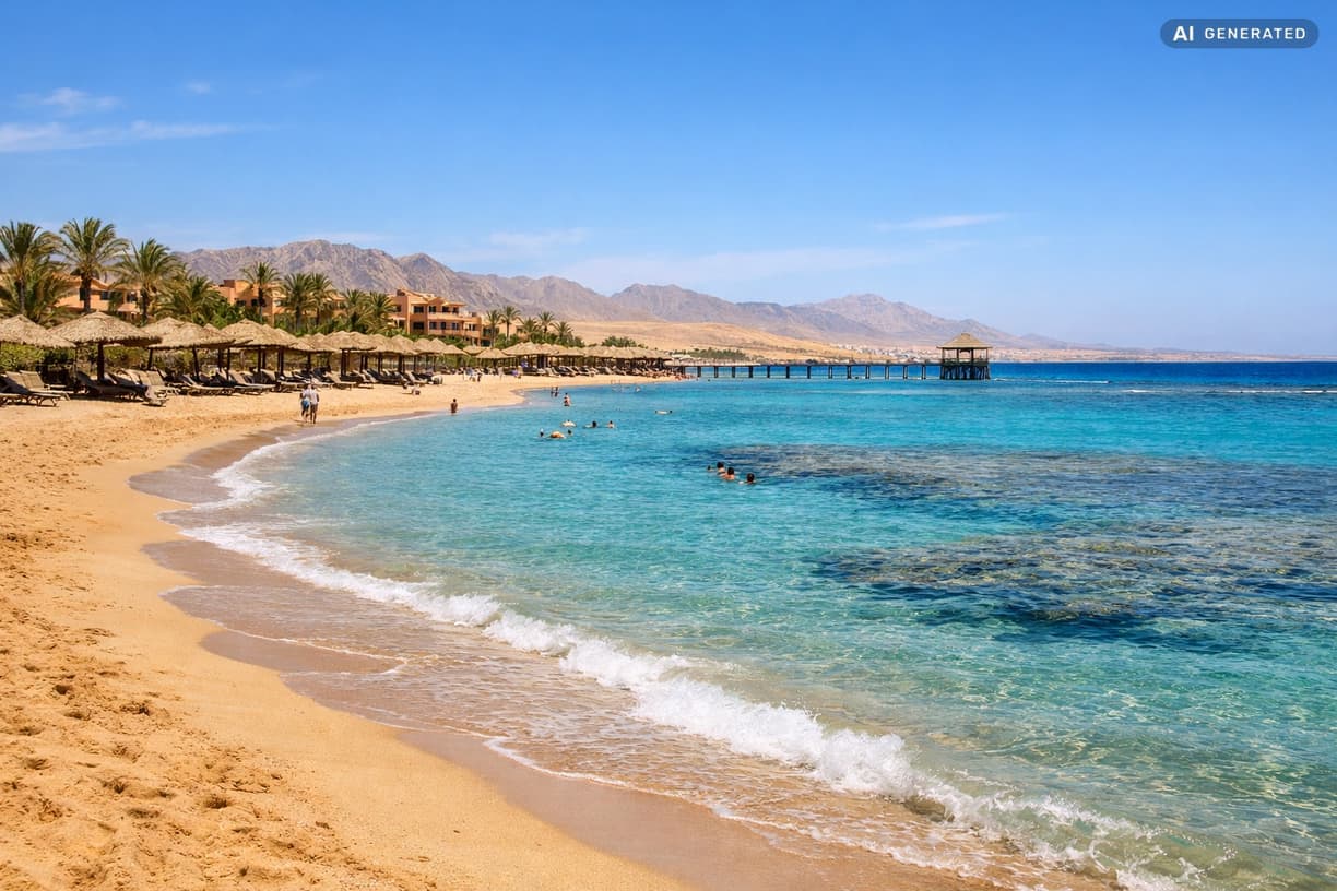 Zastanawiasz się, kiedy lecieć do Egiptu? w Marsa Alam