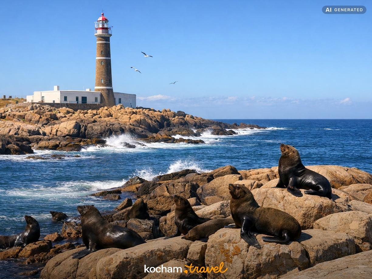 Playa Norte – dzika natura i latarnia morska w Cabo Polonio