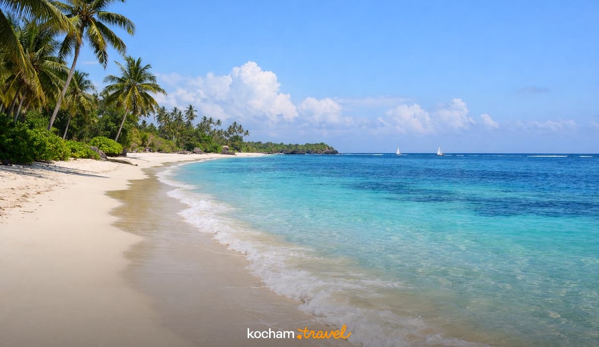 Ilustracja do tematu: Kenia. Najpiękniejsze plaże w okolicach Mombasy na spokojny wypoczynek nad oceanem