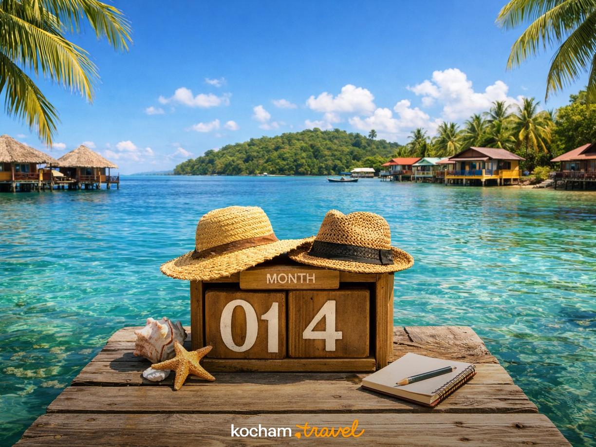 Najlepszy czas na wizytę – analiza miesiąc po miesiącu w Bocas del Toro