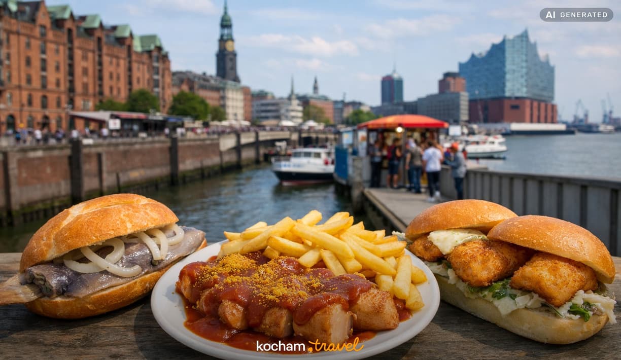 Ilustracja do tematu: Hamburg: gdzie zjeść — lokalne klasyki i street food?