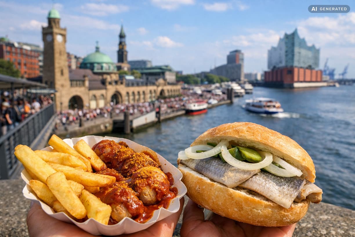 Planujesz kulinarną podróż? w Hamburg