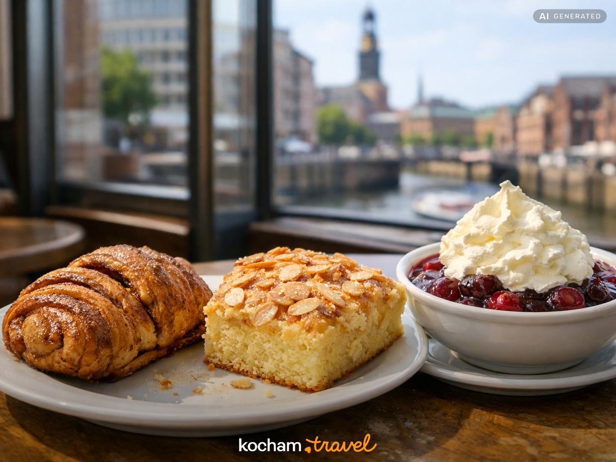 Słodka strona Hamburga w Hamburg